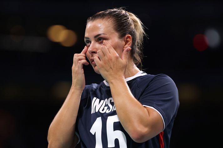 Norska handboltakonan Nora Mörk hefur lengi verið í hópi bestu handboltakvenna heims og unnið marga titla með norska landsliðinu.