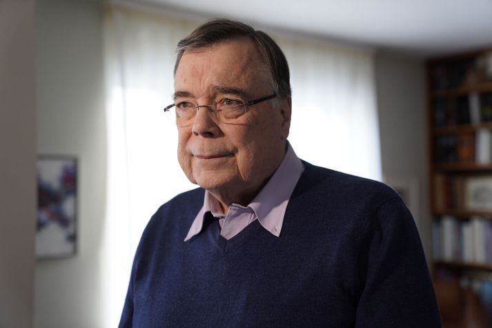 Geir H. Haarde minnist Davíðs með hlýju. 