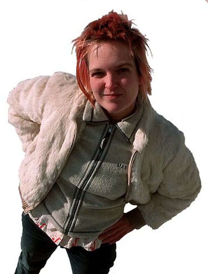 Einlægari aðdáandi Abbababb vandfundinn en Heiða reynir að mæta á allar sýningar.