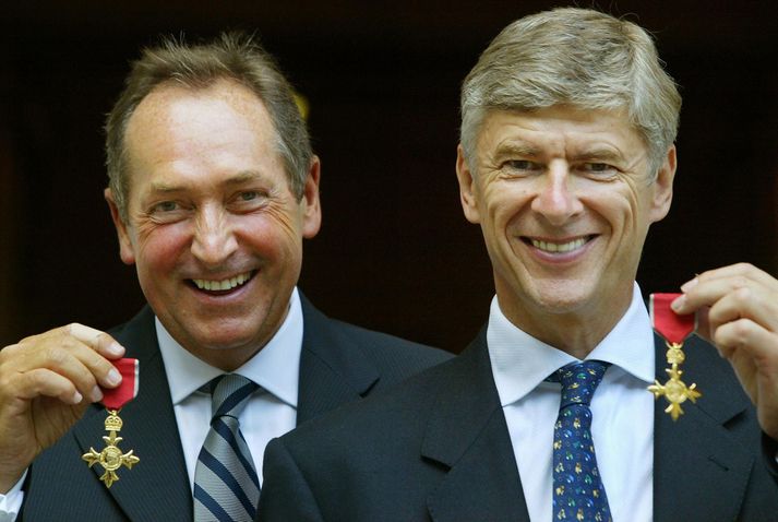 Gérard Houllier og Arsene Wenger voru miklir vinir.