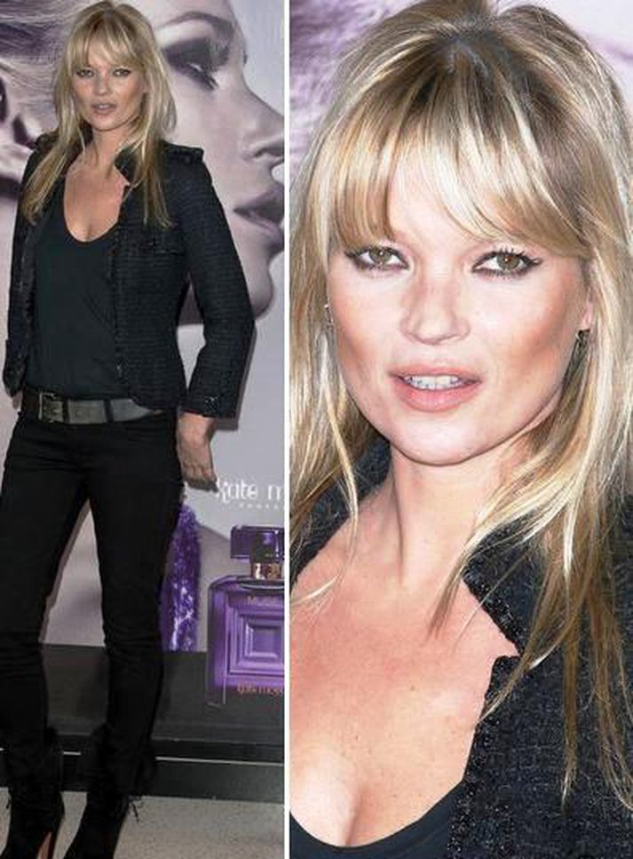 Kate Moss. MYNDIR/Cover Media