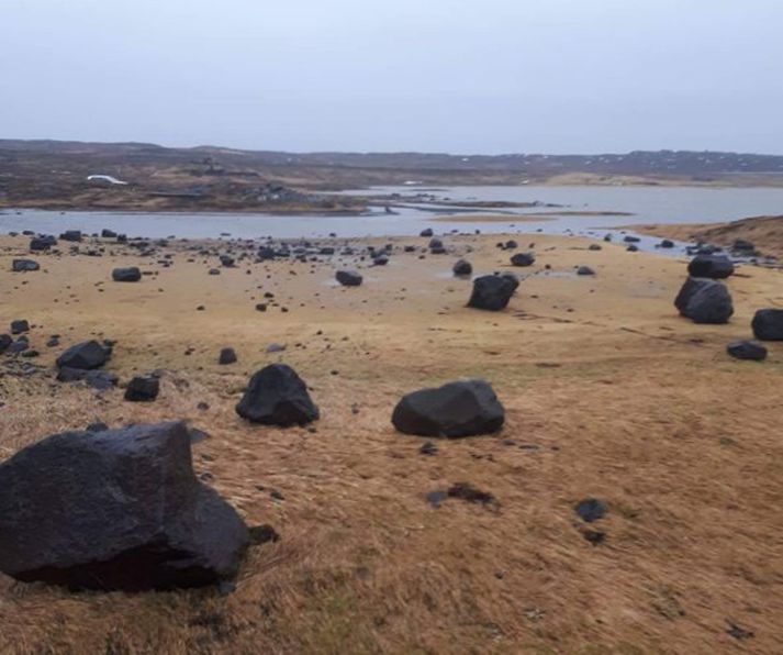 Hnullungar svo langt sem augað eygir á vellinum í dag.