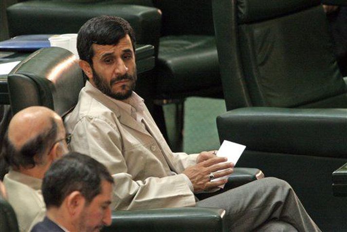 Mahmoud Ahmadinejad, forseti Írans.
