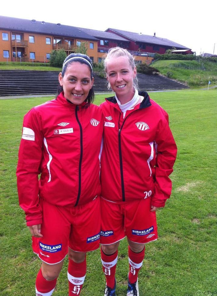 Hólmfríður og Þórunn Helga Jónsdóttir.