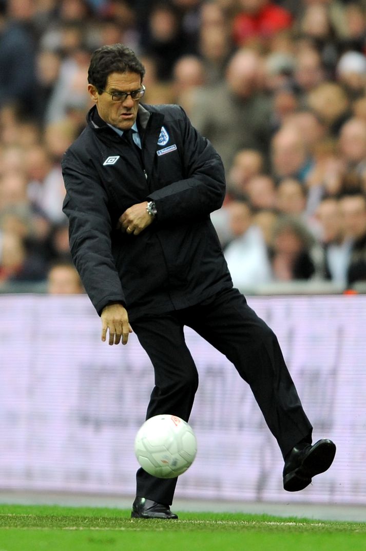 Fabio Capello, landsliðsþjálfari Englands.