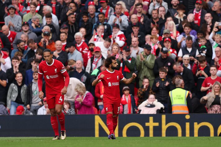 Liverpool tekur á móti Leicester í enska deildarbikarnum í kvöld.