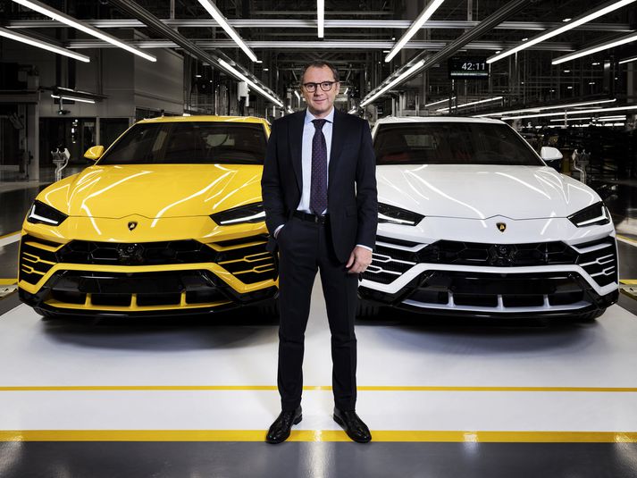 Hreint magnað aksturstæki, Lamborghini Urus, og þau finnast vart betri.