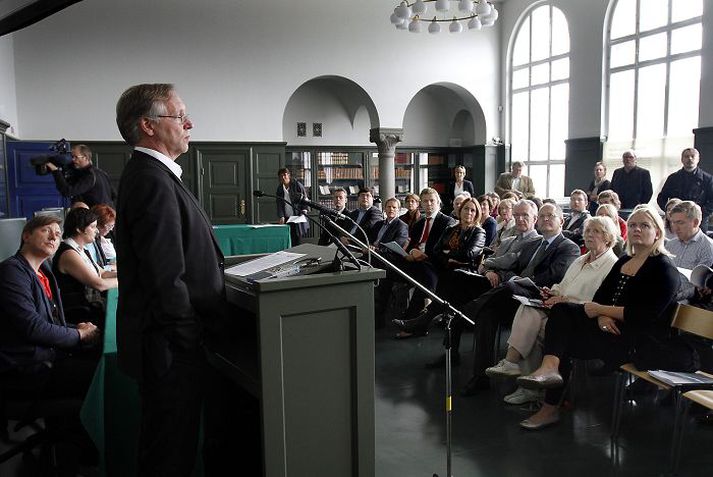 Þeir sem tóku til máls á blaðamannafundinum í gær voru sammála um það að Íslendingar hefðu náð ótrúlegum árangri við markaðssetningu bókmennta sinna ytra.
