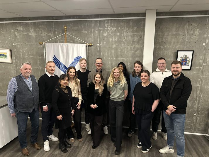 Þau skipa D-listann í Hveragerði.