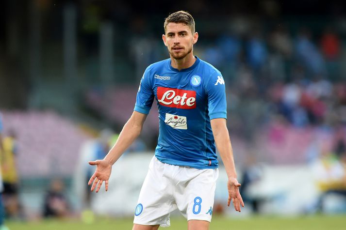 Jorginho í leik með Napoli á tímabilinu.