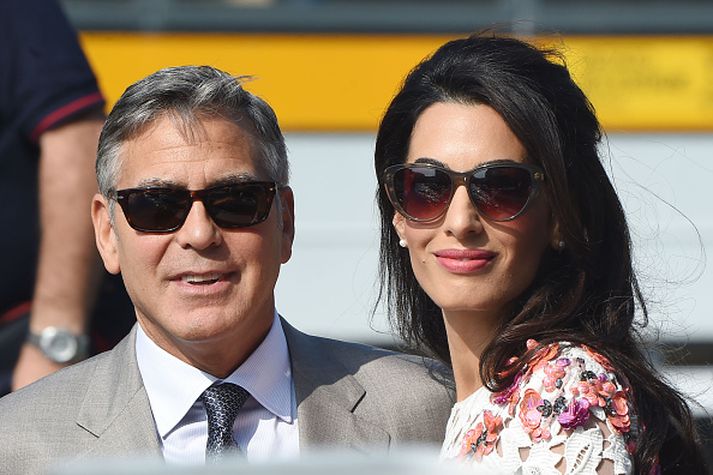 Amal Alamuddin og George Clooney