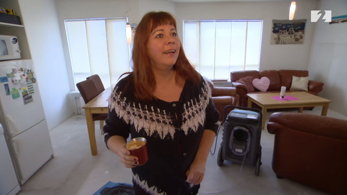 Helga Braga alltaf skemmtileg.