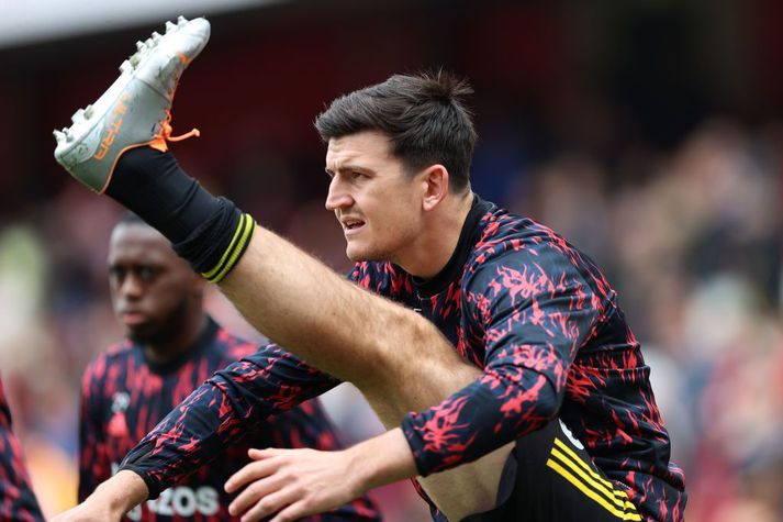 Fyrirliðinn Harry Maguire verður ekki með Manchester United annað kvöld.