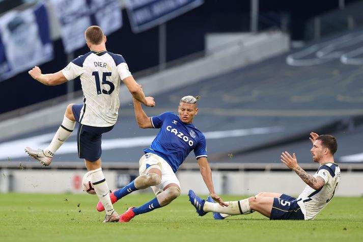 Eric Dier í leiknum gegn Everton um síðustu helgi.