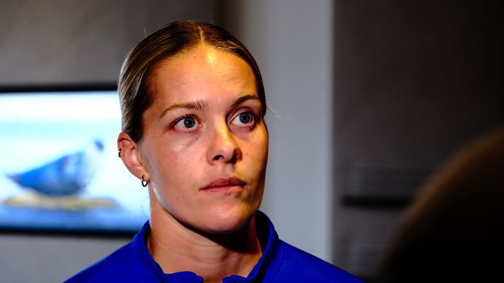 Hildur Antonsdóttir segir Ísland þurfa að halda liðinu þéttu og finna réttu leiðirnar fram á við.