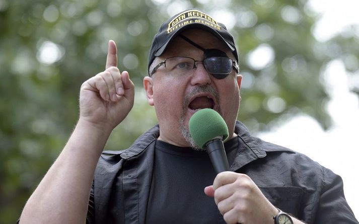 Stewart Rhodes, stofnandi og leiðtogi öfgasamtakanna Oath Keepers.