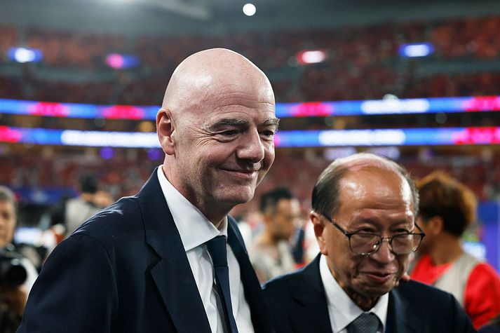 Gianni Infantino ætlar sér að halda áfram sem forseti FIFA og þykir líklegur til að ná endurkjöri á næsta ári.