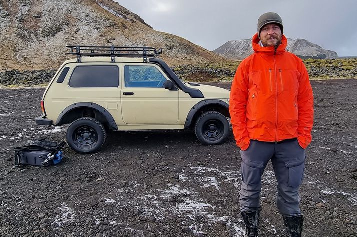 Daniel hefur verið í sjö ár á Íslandi og segist vera orðinn nokkuð vanur fjallamennsku.