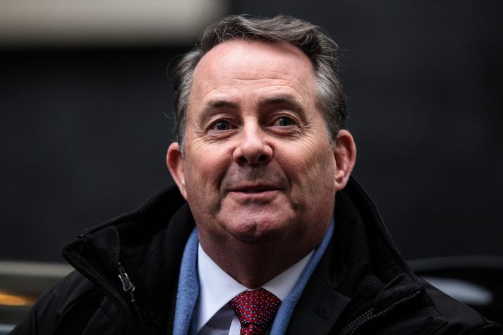 Liam Fox, ráðherra alþjóðaviðskipta.