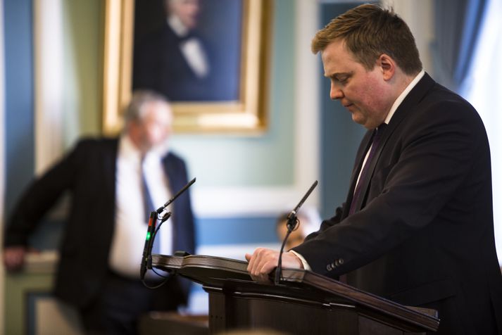 Sigmundur Davíð Gunnlaugsson, formaður Miðflokksins.