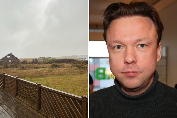  Það er ansi grátt og blautt á Arnarstapa á sunnanverðu Snæfellsnesi en Birkir Jón Jónsson bæjarstjóri Grundarfjarðar segir bæjarbúa meðvitaða um spánna.