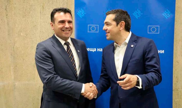 Zoran Zaev og Alexis Tsipras, forsætisráðherrar Makedóníu og Grikklands, freista þess nú að leysa þessa 27 ára löngu nafnadeilu.