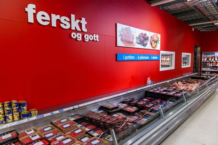 Kjötborð í íslenskri matvöruverslun. Myndin er úr safni og tengist efni fréttarinnar ekki með beinum hætti.