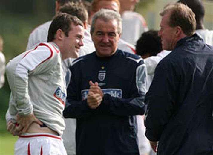 Ronney ásamt Steve McClaren og Terry Venables