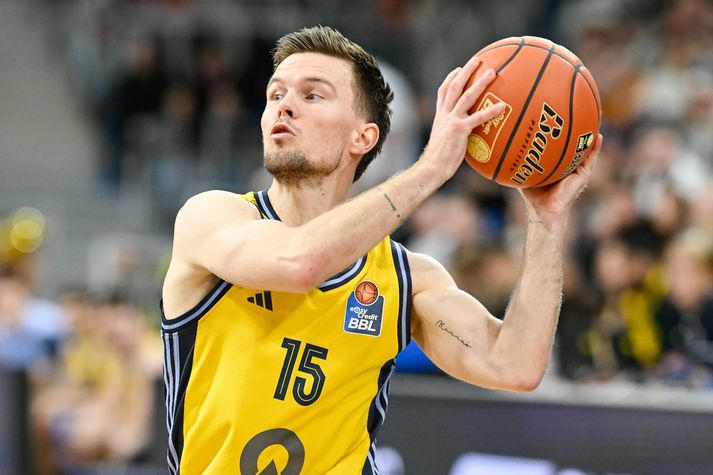 Martin Hermannsson var stigahæstur í liði Alba Berlin í kvöld en það dugði skammt