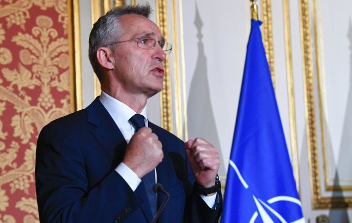 Jens Stoltenberg tók við stöðu framkvæmdastjóra NATO árið 2014.