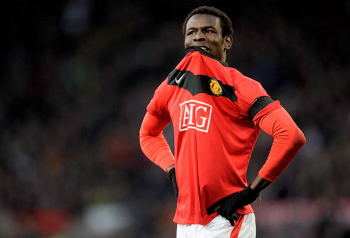Mame Biram Diouf í leik með United á síðasta tímabili.
