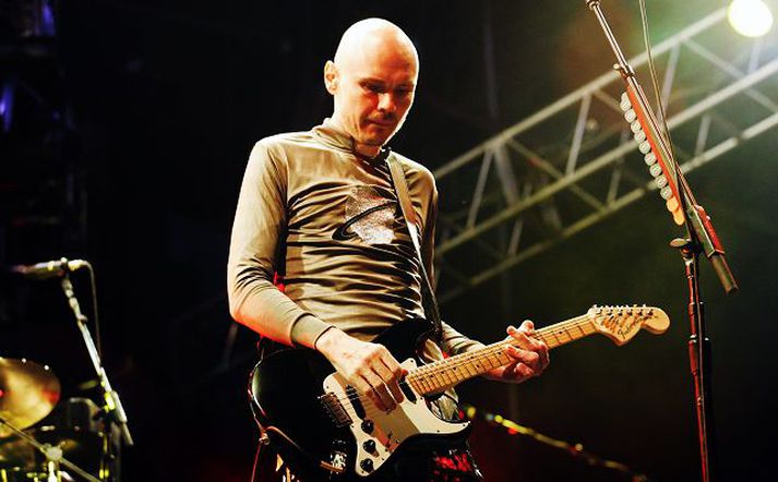 Billy Corgan Trommarinn Mike Byrne hefur gengið til liðs við Smashing Pumpkins.Nordicphotos/Getty