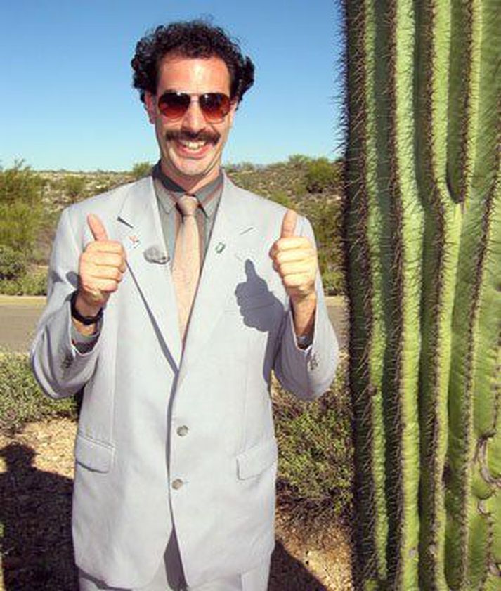 Sacha Baron Cohen.