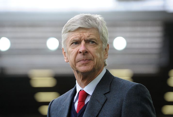 Wenger var stoltur af sínum mönnum í dag.