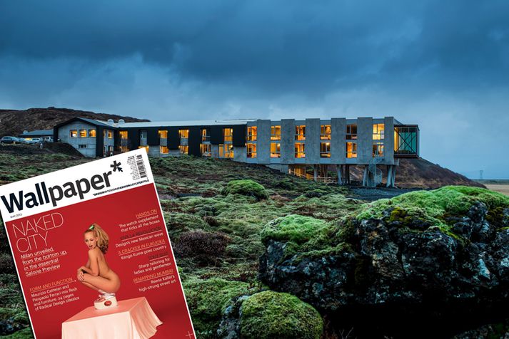 Hótelinu er hrósað fyrir samspil hönnunar við umhverfið.