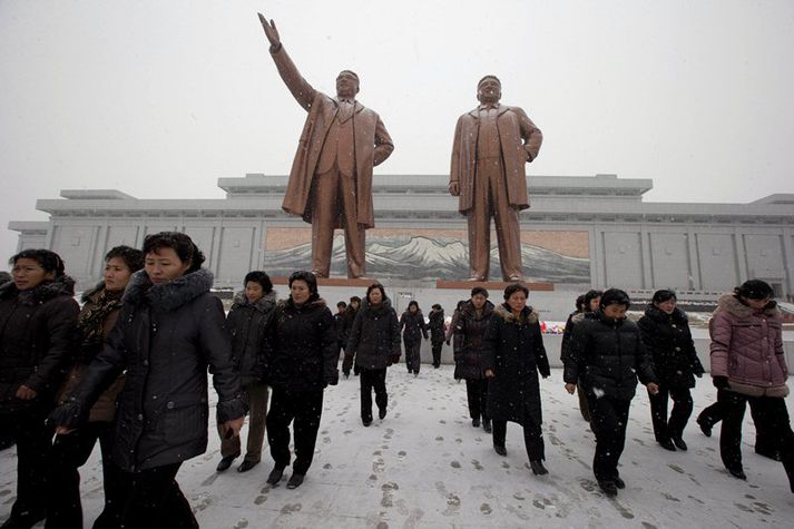 Frá Pyongyang í Norður-Kóreu