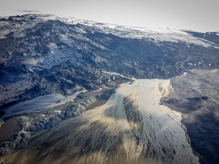 Upptök Jökulsár á fjöllum við Dyngjujökul.