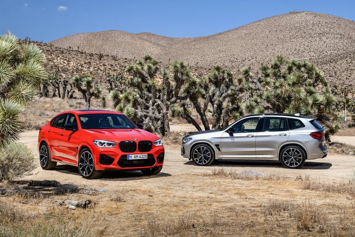 Bílarnir eru fjórhjóladrifnir og með sömu 8 gíra sjálfskiptingu eins og BMW M5.