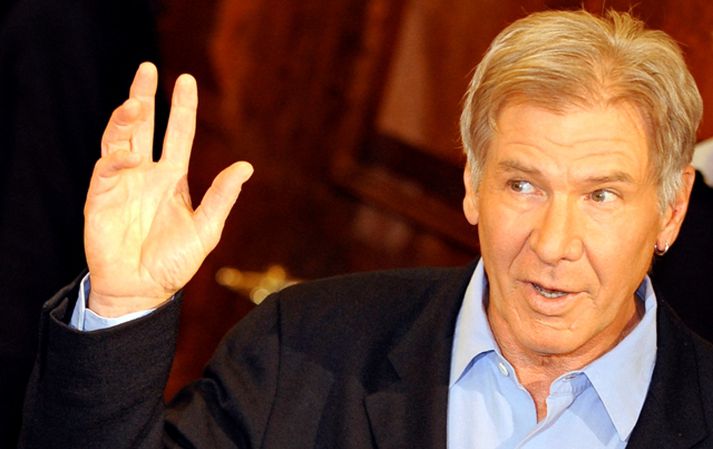 Harrison er 68 ára gamall. Hann leikur í tveimur nýjum kvikmyndum í ár, Extraordinary Measures og Morning Glory.