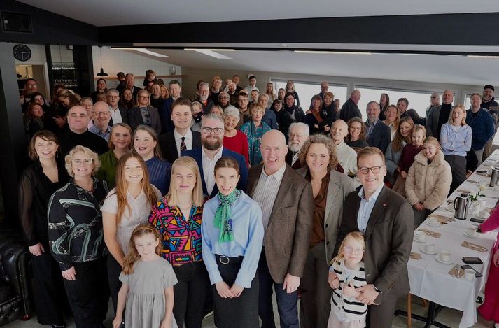 Þau skipa lista flokksins.