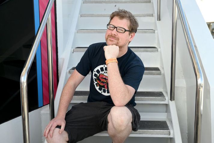 Justin Roiland er ekki með mörg verkefni á borði eftir að hann var ákærður fyrir heimilisofbeldi. 