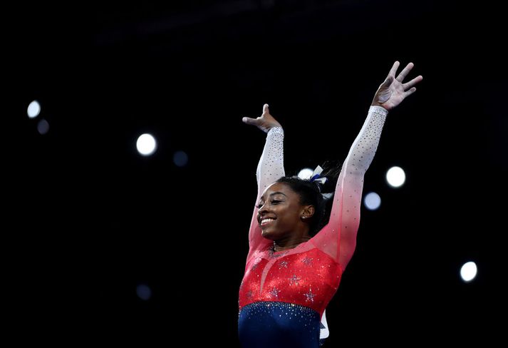 Simone Biles er aðeins 22 ára gömul