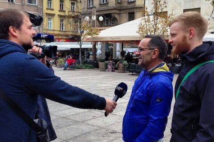 Darri Stanko Miljevic og Hjalti Rögnvaldsson í viðtali hjá HRTV4