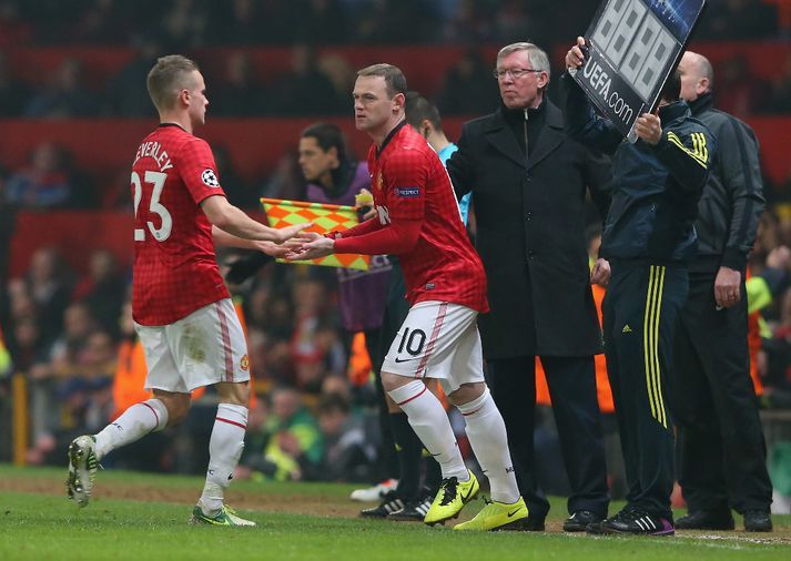 Rooney kemur inn á sem varamaður á þriðjudaginn.
