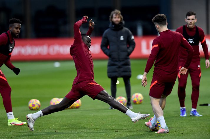 Sadio Mané ætti að vera klár í slaginn með Liverpool á næstu dögum.