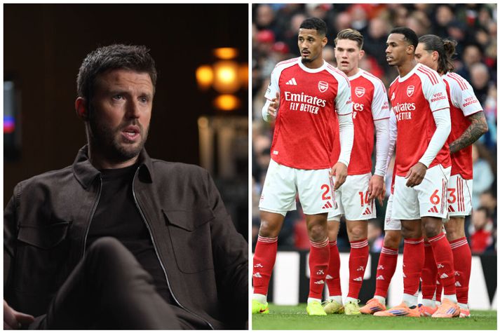 Carrick hrósaði Arsenal liðinu fyrir spilamennsku sína.