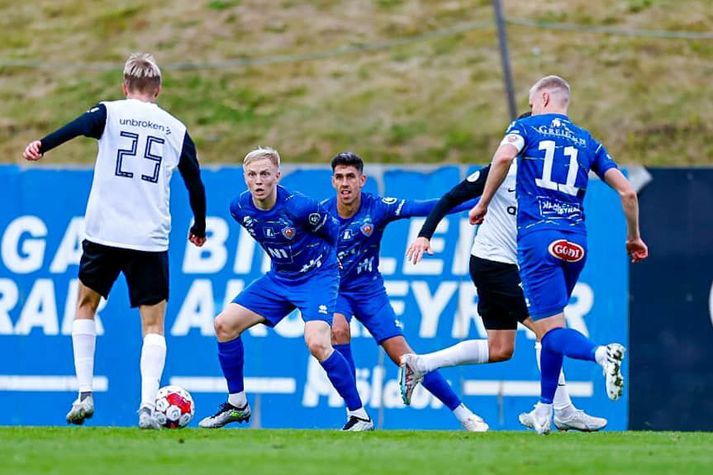 Daníel í leik með KA síðasta sumar