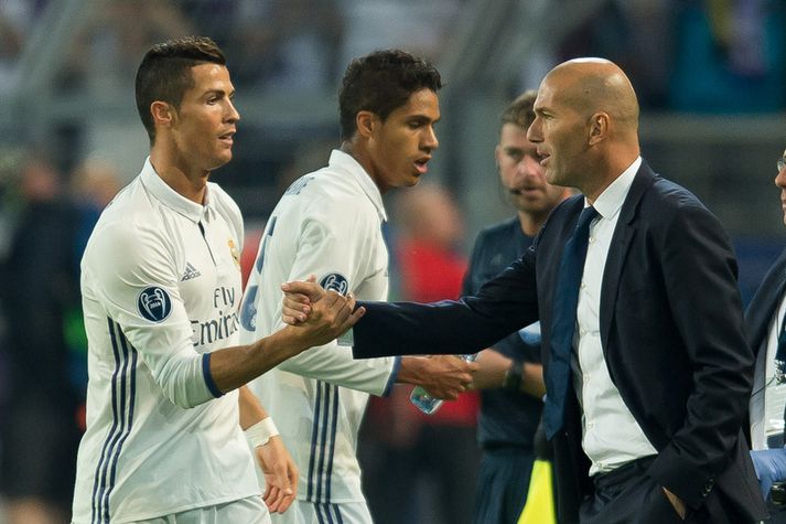 Ronaldo og Zidane eru félagar.