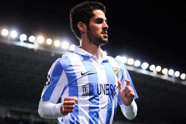 Isco í leik með Malaga