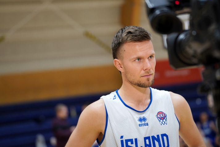 Martin Hermannsson naut sín með fjölskyldunni í sumar en nú tekur alvaran við.